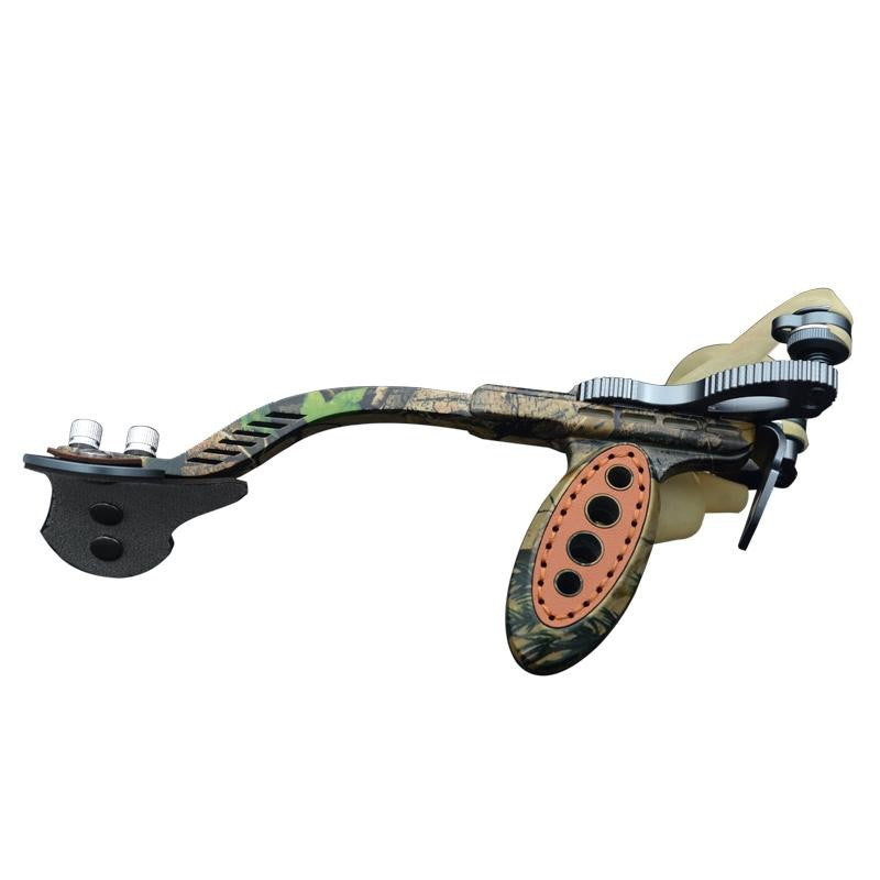 審判者 スリングショット パチンコ アルミニウム合金 丸頭固定 ラップ&タック式 スリングショット 発射装置 動物駆除器 害獣・害虫防除器 流線型アウトドア ターゲットゲーム 狩猟 練習用スリングショット アウトドア玩具セット クマ駆除ツール クマ防除用品