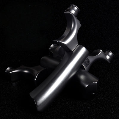 丸頭デビルメイクライ スリングショット 丸頭固定 ラップ&タック式  パチンコ チタン合金 動物駆除器 発射装置 害獣・害虫防除器 流線型アウトドア ターゲットゲーム 練習用スリングショット アウトドア玩具セット 狩猟 クマ防除用品 クマ駆除ツール