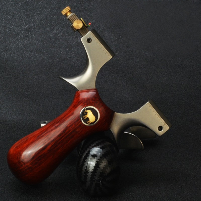 龍歯ゾウ スリングショット 龍の歯型ゴム固定クリップ パチンコ 害獣・害虫防除器 流線型アウトドア ターゲットゲーム 練習用スリングショット アウトドア玩具セット 狩猟 クマ防除用品 クマ駆除ツール