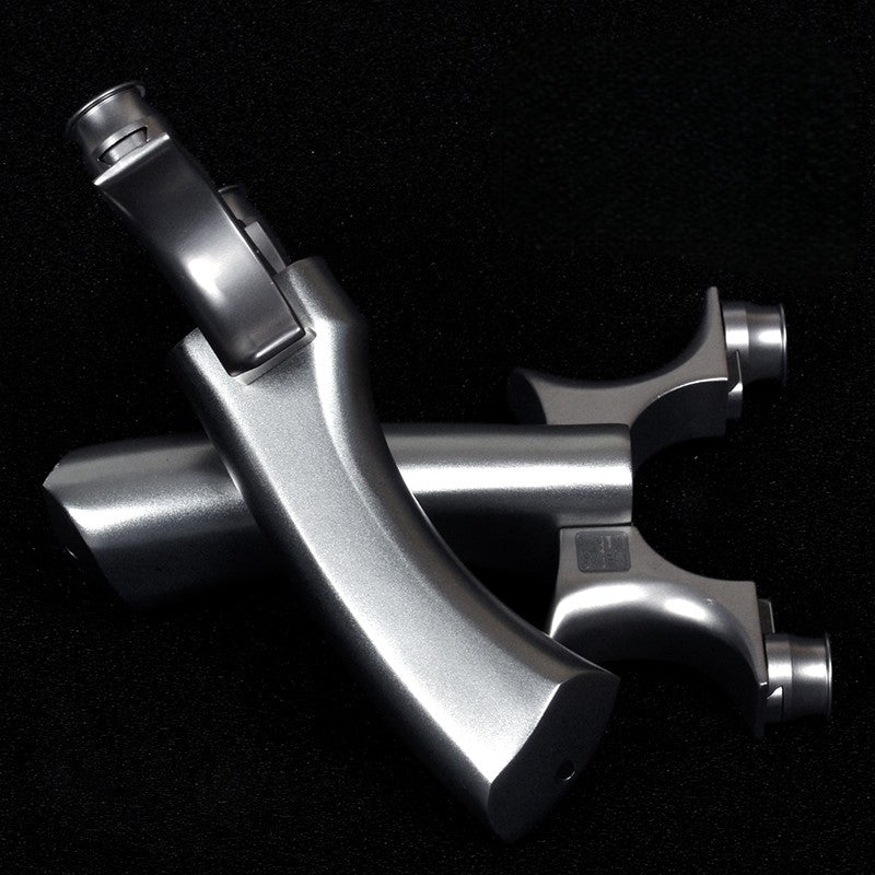 丸頭デビルメイクライ スリングショット 丸頭固定 ラップ&タック式  パチンコ チタン合金 動物駆除器 発射装置 害獣・害虫防除器 流線型アウトドア ターゲットゲーム 練習用スリングショット アウトドア玩具セット 狩猟 クマ防除用品 クマ駆除ツール