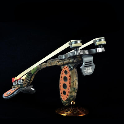 審判者 スリングショット パチンコ アルミニウム合金 丸頭固定 ラップ&タック式 スリングショット 発射装置 動物駆除器 害獣・害虫防除器 流線型アウトドア ターゲットゲーム 狩猟 練習用スリングショット アウトドア玩具セット クマ駆除ツール クマ防除用品