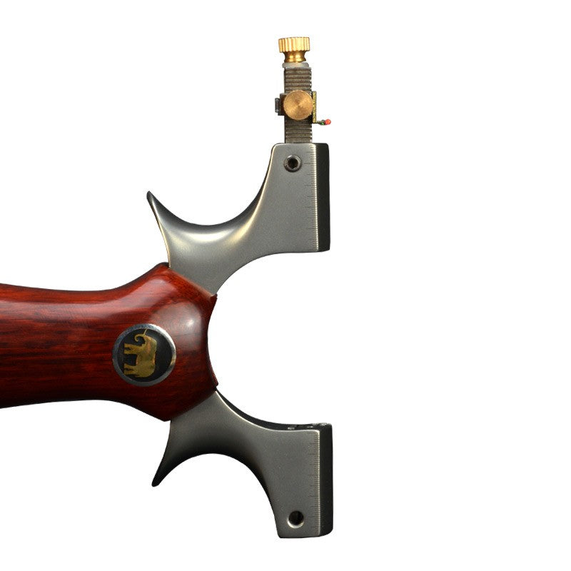 龍歯ゾウ スリングショット 龍の歯型ゴム固定クリップ パチンコ 害獣・害虫防除器 流線型アウトドア ターゲットゲーム 練習用スリングショット アウトドア玩具セット 狩猟 クマ防除用品 クマ駆除ツール