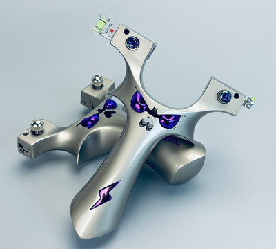 スリングショット パチンコ 動物撃退器 害獣・害虫対策器 アルミ合金の弓 流線型 アウトドア ターゲットゲーム 狩猟 練習用 パチンコ銃 アウトドア玩具 セット くまよけ道具 熊対策 グッズ